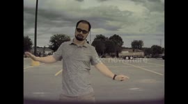 US Tesla owner catches friends dancing and make rude gestures into the car's cameras