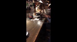 在東京吃的鮭魚卵飯