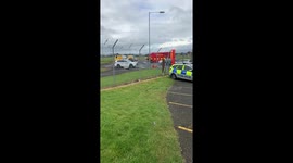 Emergency services at Glasgow Airport