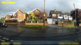 car accident with courier van