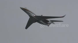 Judge Judy flys home after Cambridge University Union Debate N555QB Her Honor Inc USA Cessna Citation 750