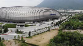 Estadio BBVA efecto dronie Mavic Air,  Estadio BBVA efecto dronie Mavic Air