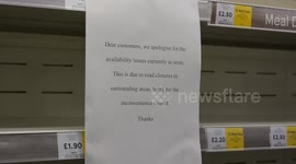 Extinction Rebellion protests in London result in food shortages at nearby Tesco