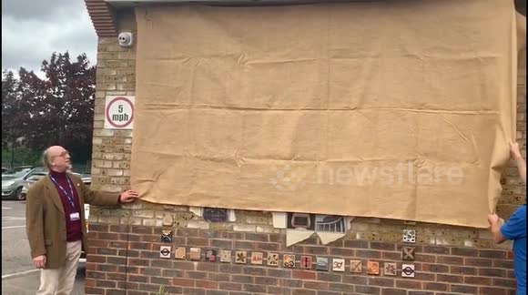 Service users from Redbridge Institute unveil memorial 'We Are Redbridge'