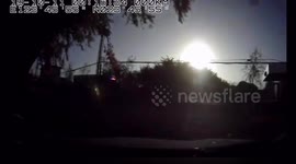 Suspected meteorite lights up the sky above China's Songyuan