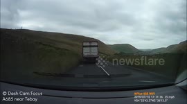 Dangerous Overtake by 10 tonne truck!