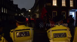 Pro-Beijing and Hong Kong protesters face off outside Denise Ho concert in London