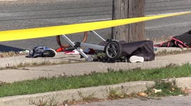 Three pedestrians, including a baby, hit by car in Toronto hit-and-run