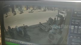 12-year-old goes on wild joyride through city street in west India