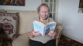 UK widow becomes world's oldest debut novelist after she penned her first book at the age of 93