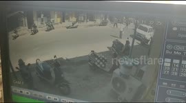 Newsflare Edit - 12-year-old goes on wild joyride through city street in west India