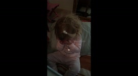 Baby Girl is super sympathetic about having an accident