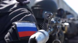 Russian special forces prepare to storm