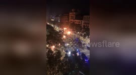 Newsflare Edit - Right in front of my house... #tsunamidemocractic #Barcelona #Catalunya https://t.co/phNQQUcARr