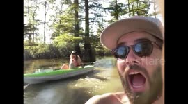 Photo bombed by a big fish