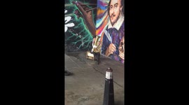 Busker With Flaming Tuba Impresses In London