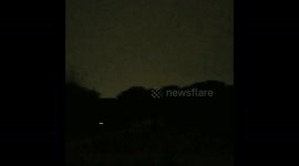 In front of my house in Garland Texas