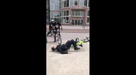 EPIC Fail Police Officer Down!