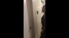 Emotional moment sisters are reunited after two years apart ahead of US Oath of Allegiance