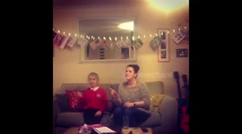 Learning Makaton songs with my daughter