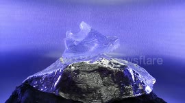 A Trainer That Is Made From Glass That Is In One Of The Front Windows Of Selfridges Department Store. 