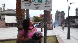 Protests in the city center because of people's discontent over the president’s demands