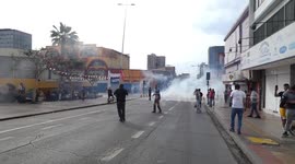 Protests in the city center because of people's discontent over the president’s demands