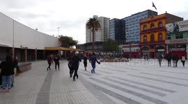 Protests in the city center because of people's discontent over the president’s demands