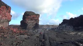 Explore Fissure 8 Lava Channel from the Hawaii Kilauea Volcano Eruption of 2018 part 4 Leilani Estates