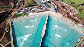 England's first-ever inland surfing lake that produces 1,000 waves per hour to open this weekend