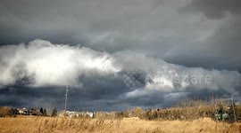 Cold Front Blows into Calgary October 25, 2019