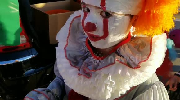 I found the it clown when he was a kid