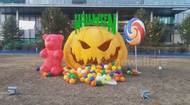 Halloween in Mongolia. Non-traditional holiday