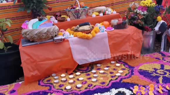 People of London celebrate Day of the Dead festival
