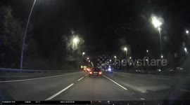 A406 Accident involving over 10 cars at the Redbridge flyover. 3/Nov/2019