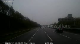 Late cut in and Exit M62