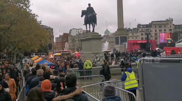 Diwali celebrations in Trafalgar Square