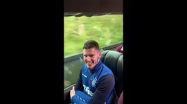 When you get in the wrong supporters bus