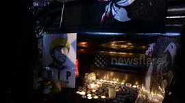 Londoners pay respects to slain Hong Kong student Chow Tsz-Lok