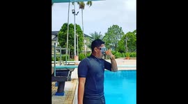 Freedive in swimming pool 5 meter!!!!