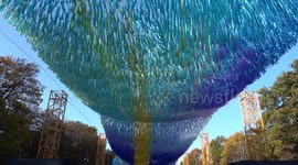 Germans commemorate fall of Berlin Wall at Brandenburg Gate
