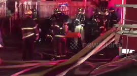 Paterson New Jersey firefighters rescue one of their own part 2