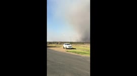 Australia bush fire