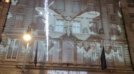 Projected Reality Of Butterfly's In Bond Street