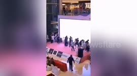 Man invades stage and attacks best friend's wife for participating in kissing competition with another man