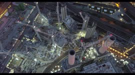 Battersea Power Station Drone shot into chimney (Drone 4K)