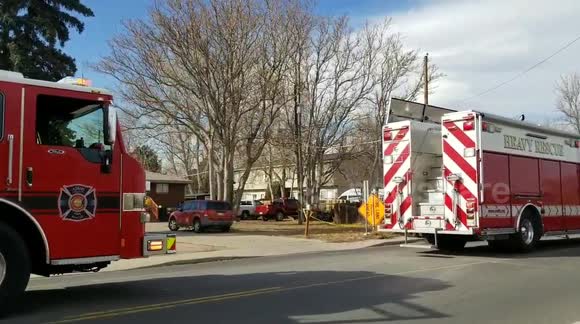 Police at scene of body ‘encased’ in concrete found in Denver-area basement