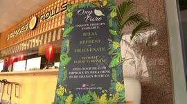 Choked by smog, Indian capital Delhi gets its first oxygen bar