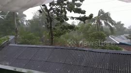 Cyclone BulBul effect