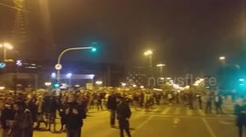 Demonstration in Athens, Greece turns to police